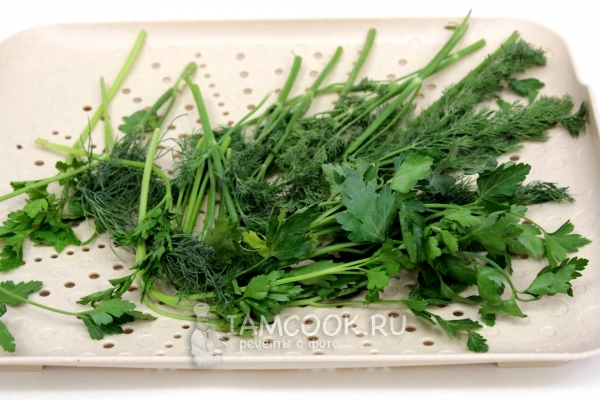 Разная зелень