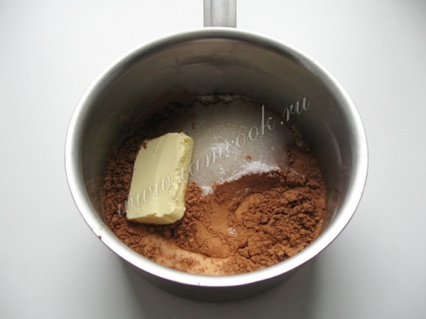 Ингредиенты для шоколадной глазури