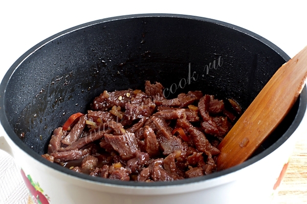 Готовое мясо по японски