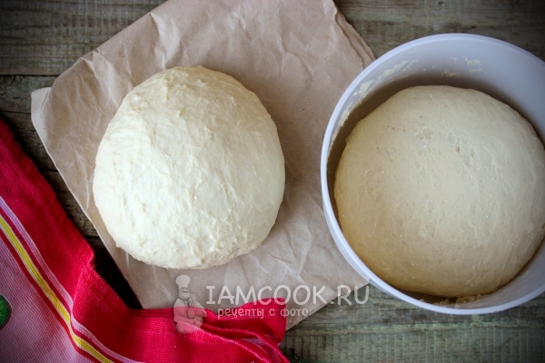 Фото дрожжевого теста на кефире