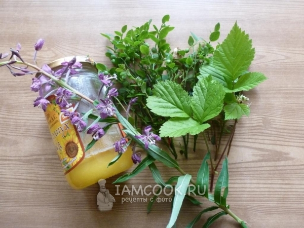 Ингредиенты для травяного чая «Таёжный»