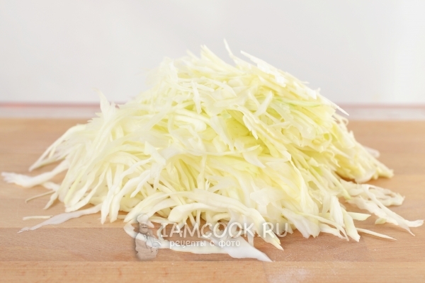 Нашинковать капусту