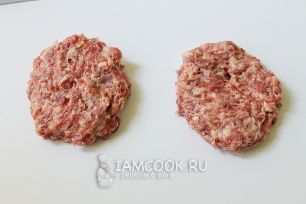 Сформировать котлеты
