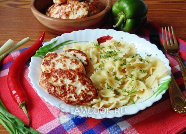 Котлеты с молоком