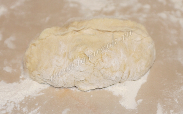 Лепка пирожка