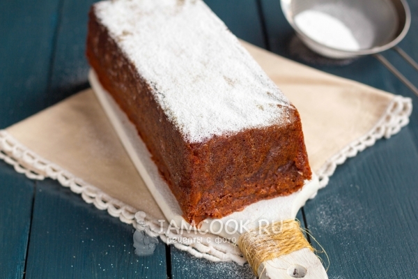 Посыпать пирог сахарной пудрой