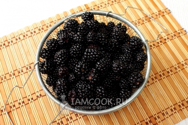 Помыть ежевику