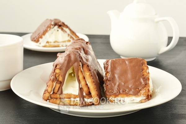 Рецепт домиков из печенья