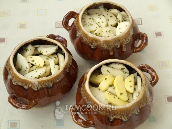 Добавить картофель