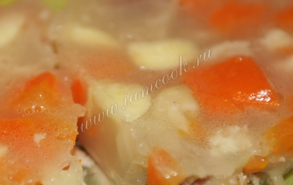 Фото куриного холодца