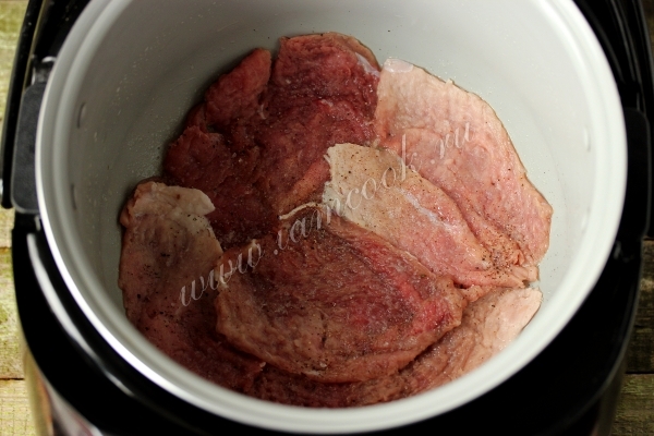 Мясо в мультиварке