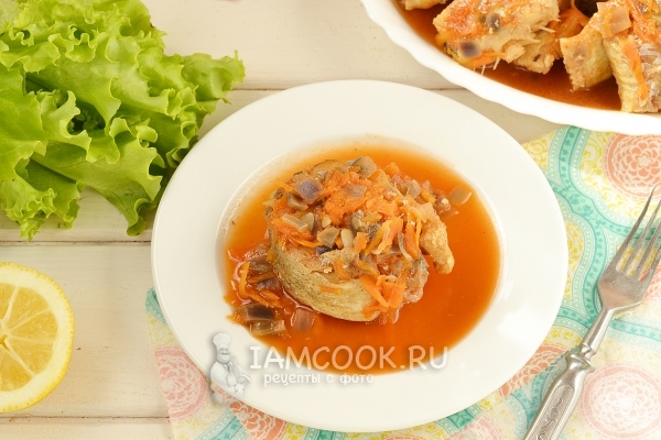 Рецепт рыбы под маринадом в мультиварке