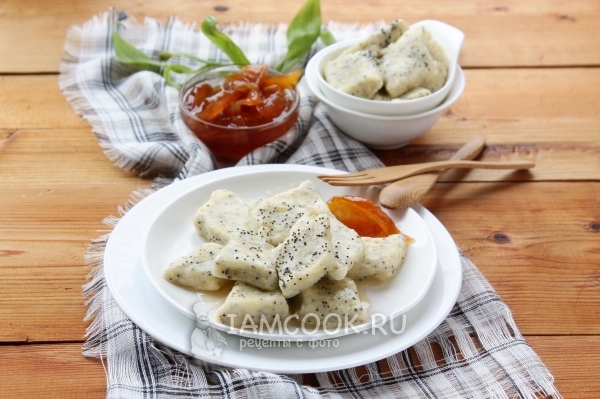 Рецепт ленивых вареников с маком