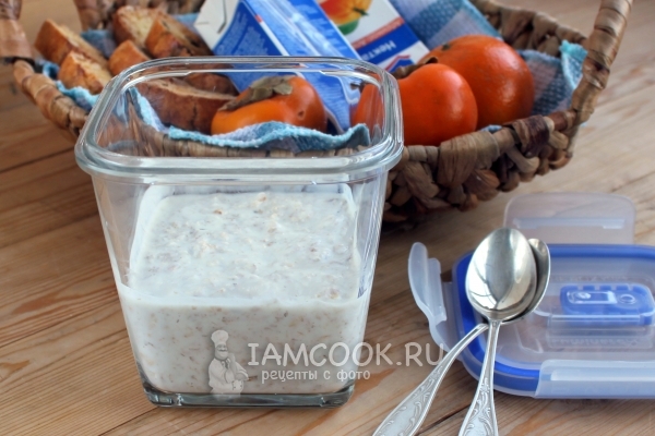 Овсянка в банке