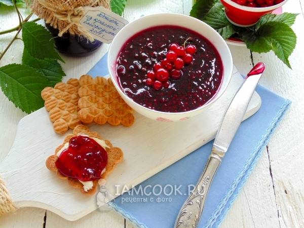 Фото джема из красной смородины на зиму