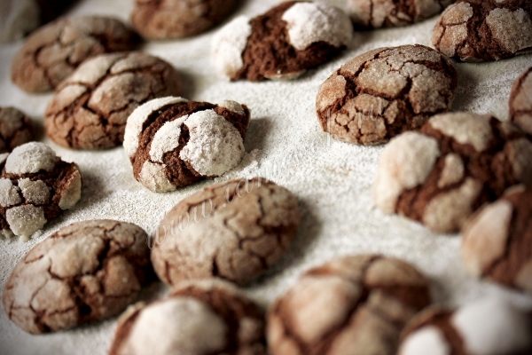 Выпекание печенья в духовке