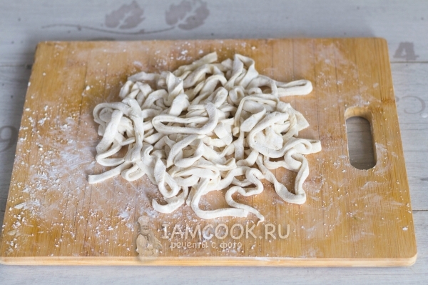 Готовая лапша «Удон» в домашних условиях