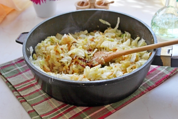 Обжарка капусты