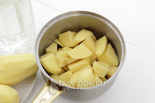 Порезать картофель