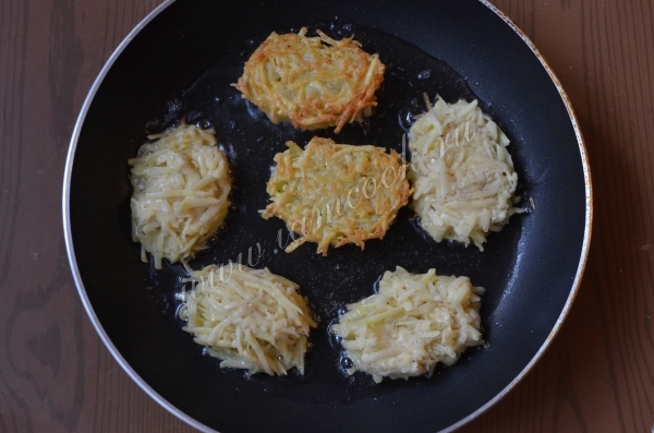 Обжарка драников