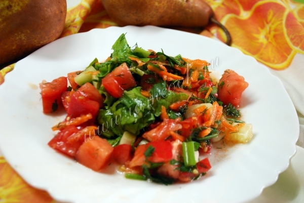 Рецепт салата Осенняя свежесть