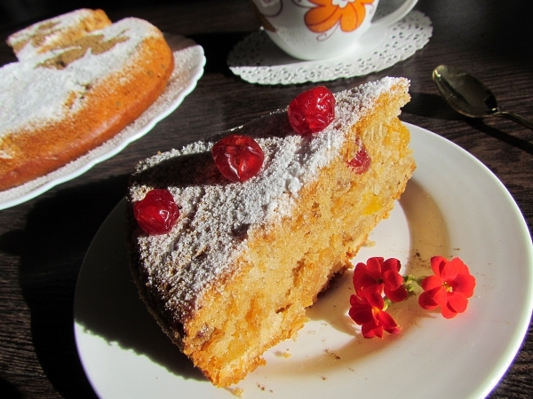 Рецепт постного медового пирога