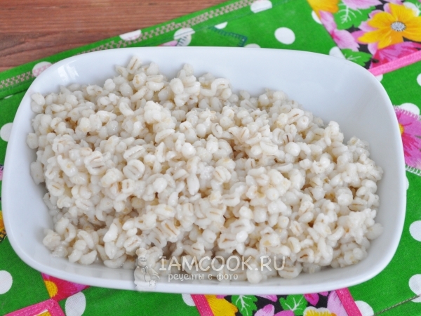 Отварить перловку