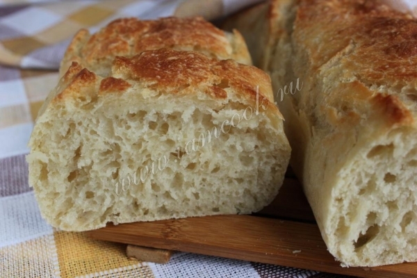 Простой рецепт чиабатты