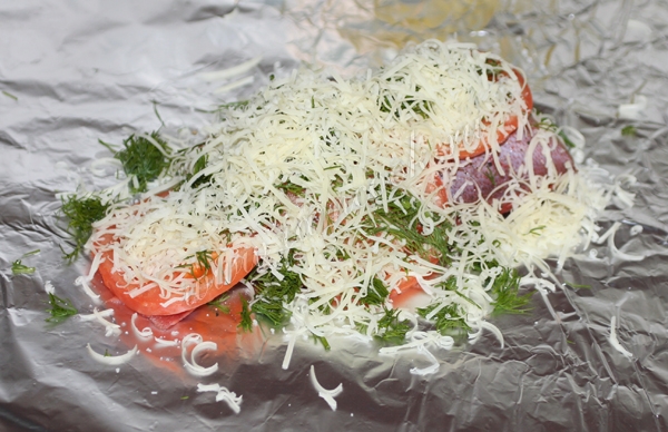 Морской окунь под шубой