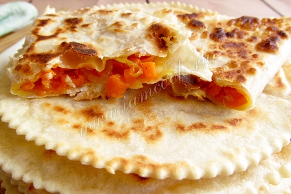 Рецепт лепешек с тыквой