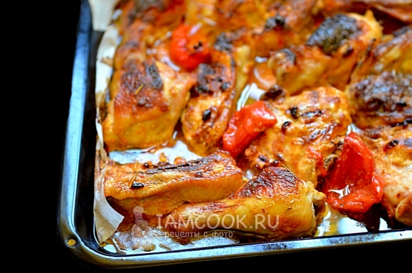 Запечь курицу