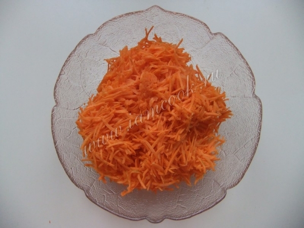 Морковь тертая
