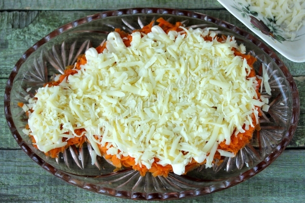 Выложить сыр