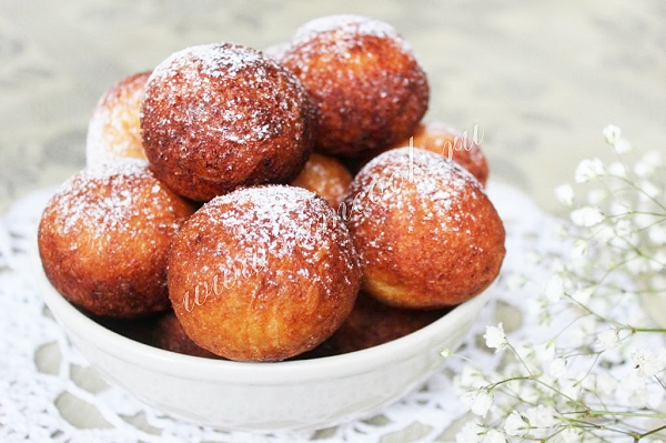 Рецепт творожных пончиков