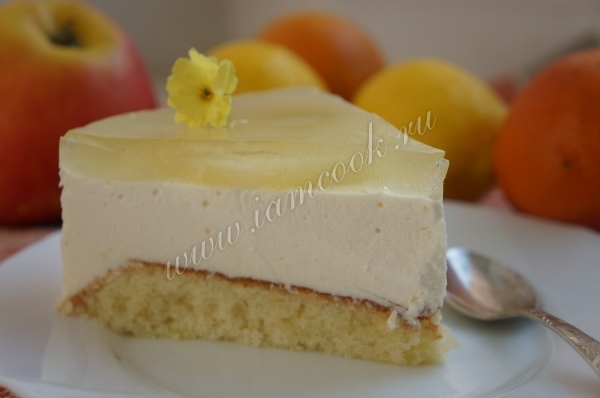 Желейный торт в мультиварке