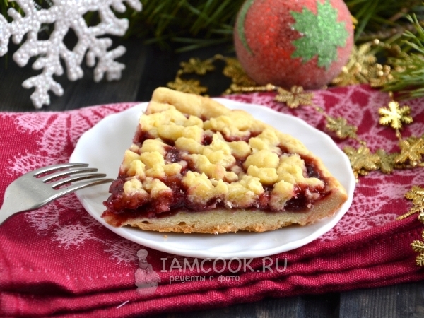 Рецепт пирога с вареньем в мультиварке