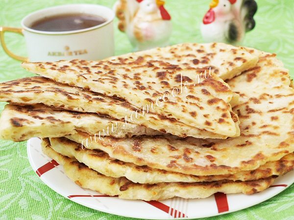 Рецепт сырных лепешек на кефире