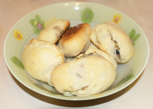 Слойки с картофелем