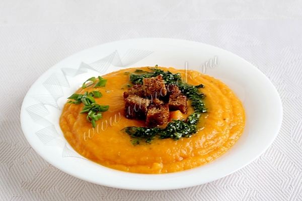 Фото супа пюре из овощей