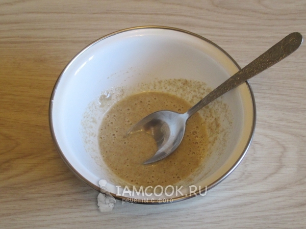 Мука с водой