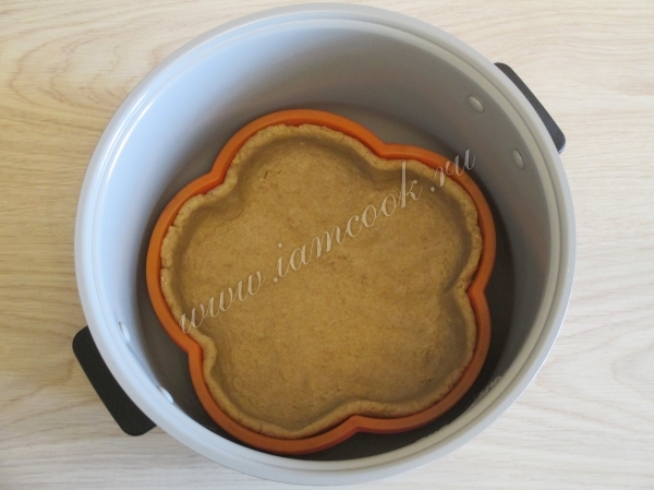 Тесто для чизкейка в форме