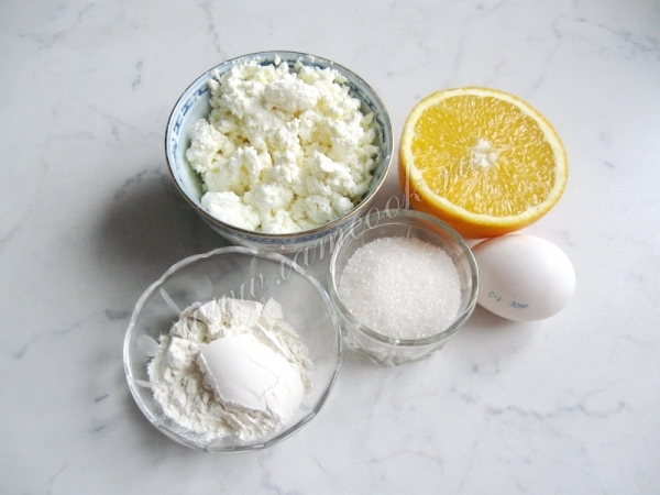 Ингредиенты для творожного суфле