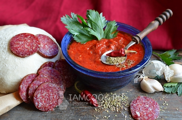 Фото средиземноморского томатного соуса