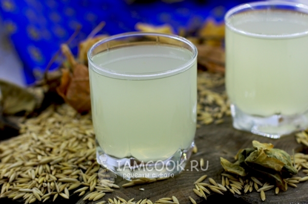 Рецепт овсяного кваса