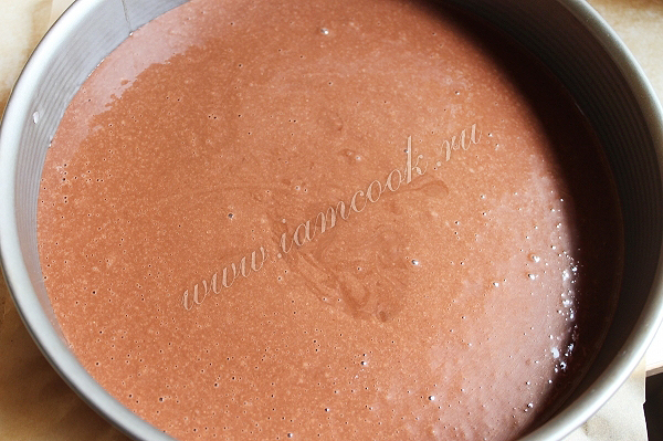 Тесто в форме