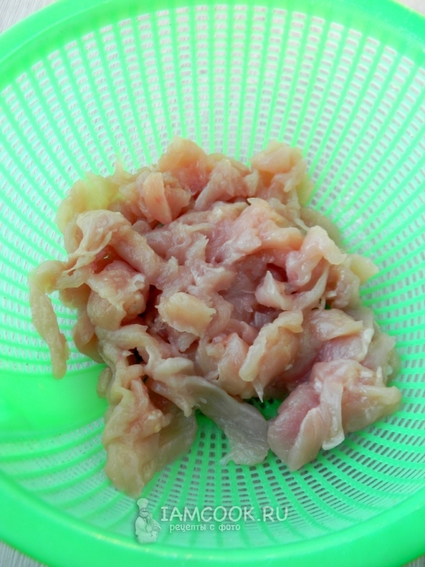 Порезать мясо