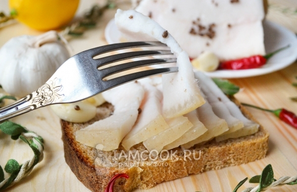 Рецепт сала в рассоле в банке