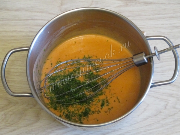 добавить зелень