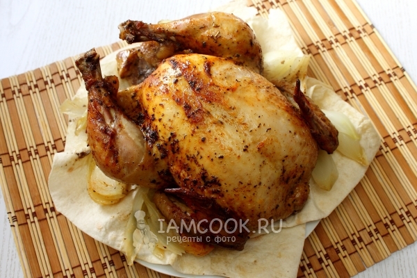 Рецепт запекания курицы в пакете