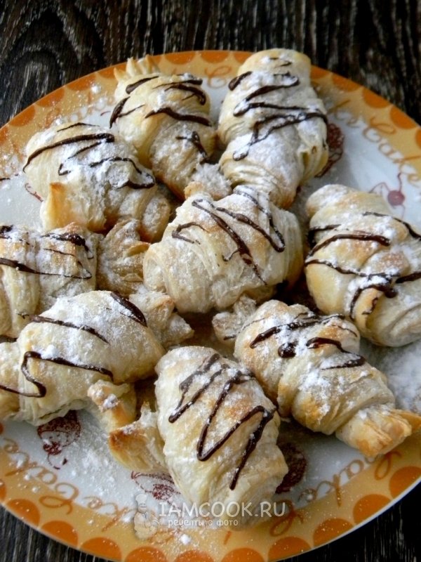 Фото круассанов с шоколадом